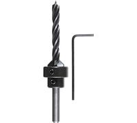 kwb Drill a spirale in legno Ø 3,0 mm con svasatura e profondità di profondità 513103 (acciaio CV, regolabile individualmente)