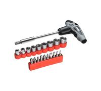 KWB Einhell 49119390 Set 21 Bits Cacciavite Flessibile Portabits 1/4"