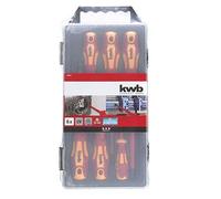 KWB Einhell 49140870 Set 6 Cacciavite Elettricista Isolati 1000V Acciaio