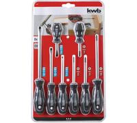 KWB Einhell 49141195 Set Cacciavite 8 Pezzi Cromo-Vanadio Opaco