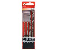 KWB Einhell 49240500 Set 4 Punte HB44 SDS-Plus HM TCT Per Muratura