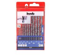 KWB Einhell 49424140 Set 13 Punte HSS-R Ferro Plastica