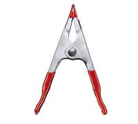 kwb Feather-Feather 100 mm Acciaio, larghezza di serraggio 35 mm, 4 confezione, alta potenza a molla per colla e lavori adesivi, morsetto a molla per parentesi e tenuta