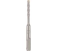 kwb HB4X Punta per martello SDS Plus, 110 mm, Ø 6 mm (placchetta in metallo duro, quattro taglienti, punta centrale, spirale quadrupla plus, acciaio per utensili, SDS Plus)
