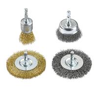 kwb Kit spazzole a filo per trapani 597520 4 pz.
