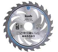 kwb lama per sega circolare 173 x 30 mm, taglio ultrarapido, ottimale per macchine a batteria, adatta per legno tenero e duro, listellare e truciolare
