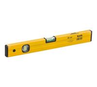 kwb 065044 Bilancia idrica Alluminio 40 cm, precisione da 0,5 mm/m, terreno altamente preciso, 1 vita orizzontale e verticale