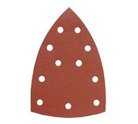 kwb macinazione triangolo per delta u. Multi-smerigliatrice - per metallo, legno, vernice u. V. m., u. a. Per Metabo FMS, 100 x 147 mm, grano 5 x k-60, 5 x k-120, 5 x k-180, 15 pezzi., Punzonati, sparpack