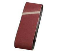 kwb Nastro di levigatrice in tessuto 3X, 65 x 410 mm, K-40, Noble Corindone, per legno e metallo, carta vetrata per smerigliatrice a nastro/macinazione
