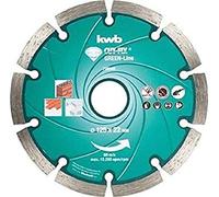 Kwb disco da taglio diamantato green line 125x22 mm per smerigliatrice multiuso