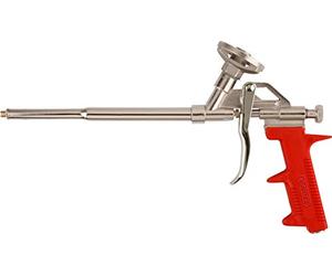 kwb pistola per schiuma PU | Struttura metallica | dosaggio regolabile | impugnatura in plastica | per schiuma PU in bombola e schiuma di montaggio