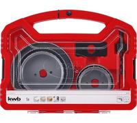 KWB 109178 KIT SEGHE A TAZZA 8 PARTI 68 MM 76 89 102 127 PZ