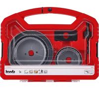 KWB 109178 KIT SEGHE A TAZZA 8 PARTI 68 MM 76 89 102 127 PZ