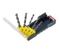 kwb Power-BOX - Set di 3 punte per trapano in metallo, con 5 punte