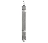 kwb PreHole Bit PH 2 con Drill and Contersink 120940 (1/4 '', ISO 1173, E 6.3)