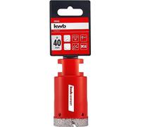 kwb Punta per piastrelle - per materiali più duri, taglio a secco, diamante da 10 mm, diamanti industriali di alta qualità, proprietà abrasive, adatto per smerigliatrici angolari M14