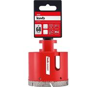 kwb Punta per piastrelle - per materiali più duri, taglio a secco, diamante da 10 mm, diamanti industriali di alta qualità, proprietà abrasive, adatto per smerigliatrici angolari M14