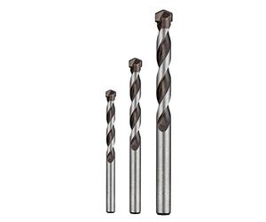kwb Rocker Drilling Drilling e Stone Drill Set - Set da trapano, 3 pezzi