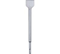 kwb Scalpello a spatola SDS-Plus da 250 mm per martello perforatore, applicabile in calcestruzzo, muratura e pietra, in acciaio compensato, sabbiato