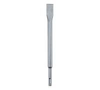 kwb Scalpello piatto SDS-Plus da 250 mm per martello perforatore, applicabile in calcestruzzo, muratura e pietra, in acciaio compensato, sabbiato