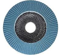 kwb Schleifmop Korn 80 Cut-Fix 795528 (disco lamellare, 115 x 22, per metallo e acciaio, per smerigliatrici angolari)