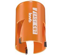 kwb sega a tazza Ø 45 mm con denti brasati ad alta temperatura, rettificati al diamante, rimozione rapida dei trucioli, punta centrale da 6 mm per uso universale