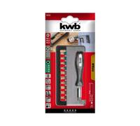 kwb Smartphone Titan Bit Box - 12-TLG. Incl. Supporto di bit e maniglia