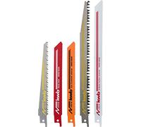 kwb Set di lame per seghe alternative per legno e metallo - Set di lame per seghe, 5 pezzi per seghe universali / seghe Recripro / Coda di Elecrofuchs