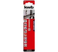 Kwb set di punte per trapano 2 pz in acciaio HSS 1,5 mm