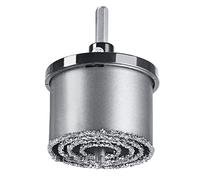 kwb Set di seghe a tazza Ø 33, 53, 67 e 83 mm con elevata potenza di taglio, lunga durata, grande profondità di taglio, punta di centraggio in metallo duro e piastra in alluminio