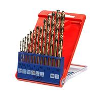 Kwb set 13 punte HSS-G elicoidali da trapano per metallo ø 1,5-6,5+3,3+4,2 mm