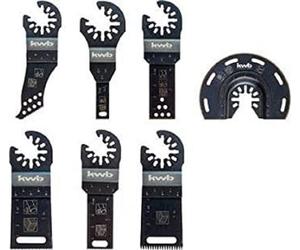 KWB - SET LAME MULTIFUNZIONE PER TAGLI DAL PIENO- 7 PZ - ART. 708000