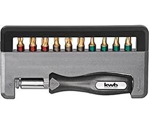 kwb Smartphone Titan Bit Box - 12-TLG. Incl. Supporto di bit e maniglia