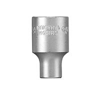kwb Socket Chiave Inserire 6 mm per cricchetti da 3/8 '' 372206 (vanadio cromato, temprato, cromato opaco, altezza 28 mm)