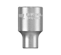 kwb Socket Chiave Inserire 7 mm per cricchetti da 3/8 '' 372207 (vanadio cromato, indurito, cromato opaco, altezza 28 mm)