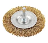 kwb Spazzola a disco, filo ondulato in ottone, ø 75 mm 609313 1 pz.