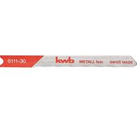 kwb Stitch Sega lame per metallo 611130 (fine, HSS, albero universale, T118G) U. A. per Einhell RT-JS 85