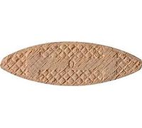 kwb Taglie di collegamento Dimensioni 0 per scanalature da 8 mm 029100 (50 pezzi, in legno di faggio)