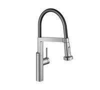 KWC Bistro E rubinetto da cucina HighFlex, orientabile, 10.581.433.700FL, Highflex Bistro E acciaio inox spazzolato [Rubinetteria da Cucina > Rubinetti da Cucina]