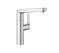 KWC Domo E rubinetto da cucina, orientabile, 10.701.013.700FL, Domo E acciaio inox spazzolato [Rubinetteria da Cucina > Rubinetti da Cucina]