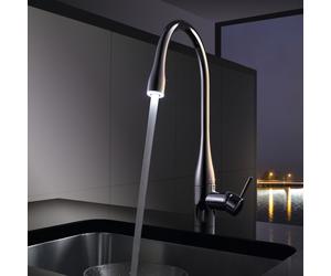 KWC Eve rubinetto da cucina, estraibile, orientabile, 10.121.103.000FL, Eve cromo [Rubinetteria da Cucina > Rubinetti da Cucina]