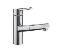 KWC Luna-E rubinetto da cucina, estraibile, orientabile, 10.441.113.700FL, Luna-E acciaio inox spazzolato [Rubinetteria da Cucina > Rubinetti da Cucina]