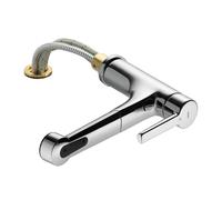 KWC Suno rubinetto da cucina per installazione sottofinestra, orientabile, estraibile, 10.171.053.000FL, Suno cromo [Rubinetteria da Cucina > Rubinetti da Cucina per Installazione Sottofinestra]