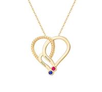 KWCLTH Collana con nome personalizzato Collana madre-figlia Ciondolo a forma di cuore personalizzato Regali per le amiche per le donne