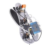 KWETVSH Kit Cablaggio Precablato Chitarra 3 potenziometri da 250K con interruttori a Cinque Posizioni per Cablaggio Chitarra elettrica ST