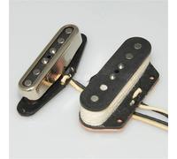 KWETVSH Pickup Chitarra Elettrica Pickup Singolo Open-cap Alnico 5 Vintage Fatto a Mano per Chitarra elettrica Tele(Open)
