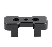 KWEZ Supporti Cambio Inserto di Supporto Trasmissione in Alluminio Billet Adatto per Telaio Audi B8 A4 S4 RS4 A5 S5 RS5 Q5/SQ5 Modelli Adatto per S-Tronic/Manuale Supporto Cambio Motore(Black)