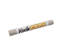 KwikCaps pastelli per la riparazione dei mobili - Pennarello per ritocchi e ripristino graffi, pastelli a cera per macchie, graffi, pavimenti in legno, mobili, legno massello - Grigio chiaro