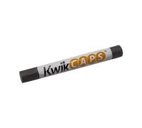 KwikCaps pastelli per la riparazione dei mobili - Pennarello per ritocchi e ripristino graffi, pastelli a cera per macchie, graffi, pavimenti in legno, mobili, legno massello - Grigio onice