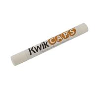 KwikCaps Pastelli per la riparazione dei Mobili - Pennarello per ritocchi e ripristino graffi, Pastelli a cera per Macchie, graffi - Bianco Alpino